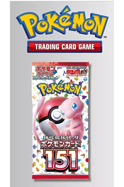 Pokémon Pokemon TCG Scarlet & Violet 151 Pachet Booster JP (1 Pachet)