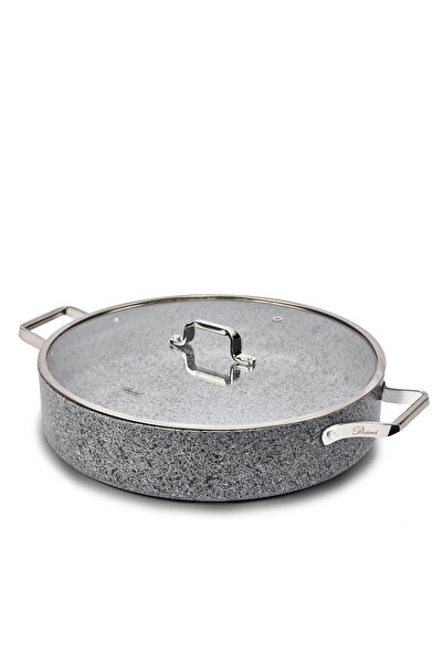 Brioni Stone-Age 34cm Non-Scratch Fireproof Non-Stick Induction Flat Pot
