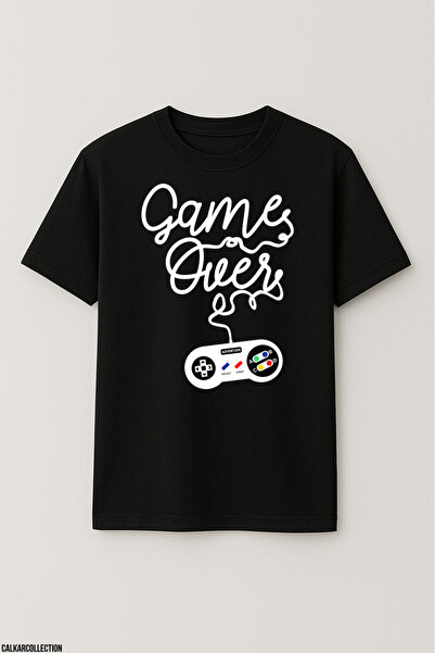 CALKARCOLLECTION Unisex Oversize Game over Adventure Tshirt