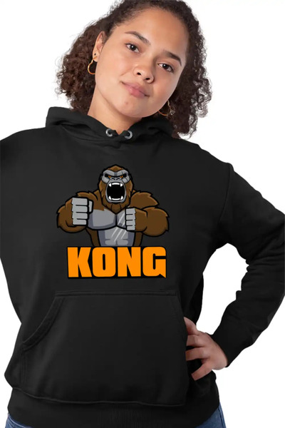OEM Hanorac Femei King Kong Godzilla Gorilla