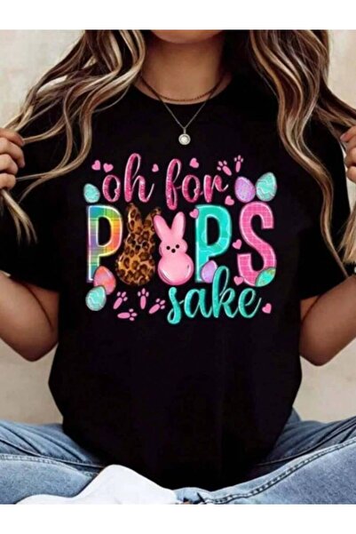 9TAY Versatile Universally Flattering, This Easter Bunny Cotton T-Shirt Women...