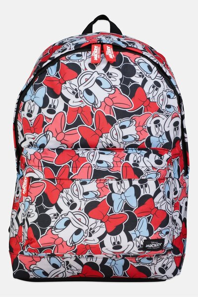 Disney Kids Girl Mickey And Friends Graphic Print Backpack, Multicolor