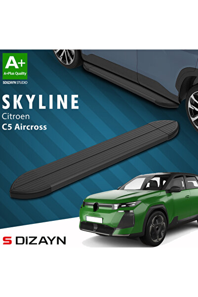 S Dizayn S-Dizayn Citroen C5 Aircross 2 Hybrid Benzinli Skyline Siyah Yan Bas...