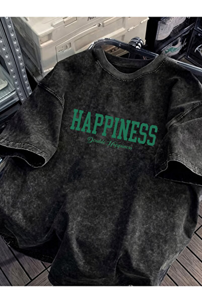 Pink Sky Unisex Oversize Vintage Washed Street Style Μόδα του δρόμου Βαμβακερ...