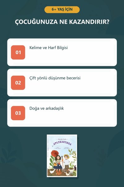 Abm Yayınevi Atlıkarınca - Sözcük Parkı Illustrated Children's Story Book with Dating-Themed Stories for Ages 6+