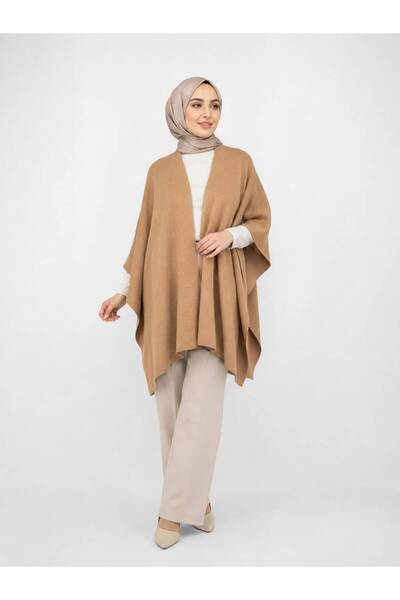 DÜZ DİKİŞSİZ SADE PANÇO ŞAL