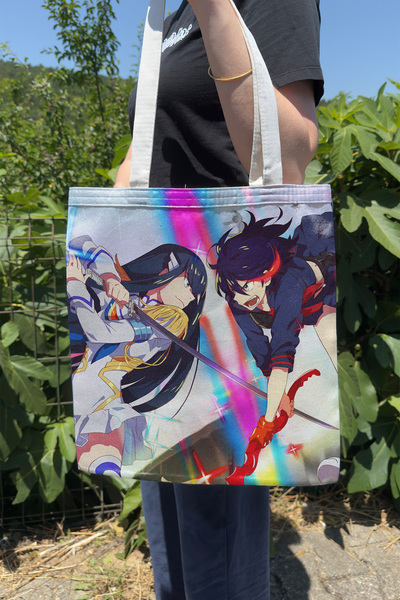 ZipZap Kill la Kill V2 Καλοκαιρινή και Χειμερινή τσάντα από καμβά διπλής όψης...
