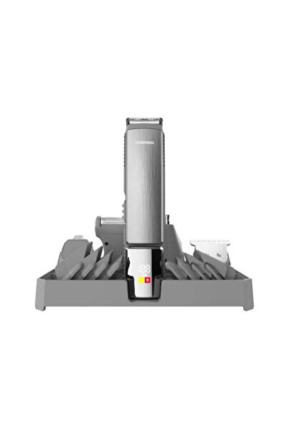 porodo Lifestyle 14-in-1 Trimming Kit with Stainless Steel Blades, USB-C & IP...