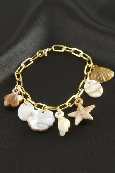 Generic Brand Starfish Chain Bracelet