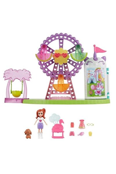 mattel Polly Pocket, Mattel, 10 accesorii, multicolor, 7.5cm