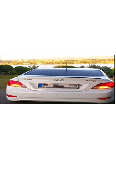 GARDENAUTO سبويلر هيونداي أكسنت بلو 2011-2018 بلون أسود لامع