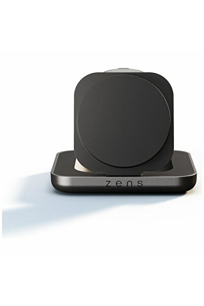 ZENS Ασύρματος Φορτιστής Qi2 15W Μαύρος Φορτιστής Κομοδίνου Pro 2
