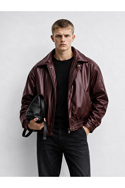 çerme New Season Premium Oversize Men's Leather Jacket