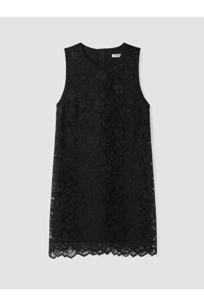 LC Waikiki Trendlucky Plus Size Lace Dress with Difference