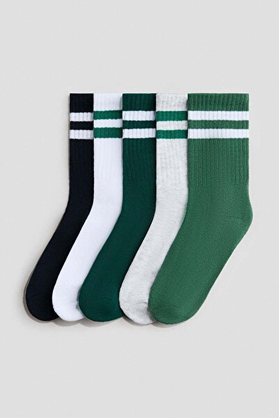H&M 5-pack ribbed socks