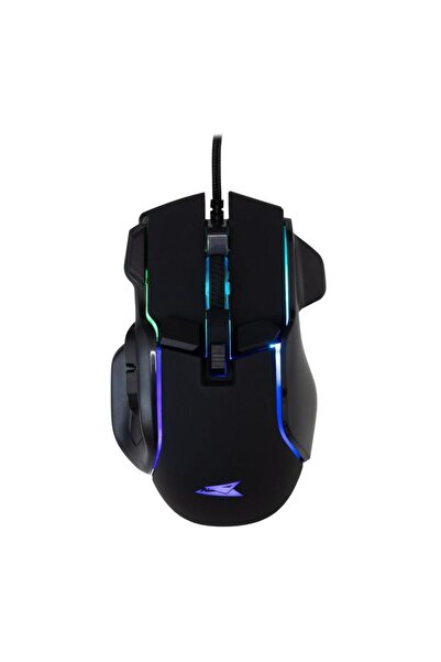 Barracuda Baracuda PIRANHA BGM-071 Wired Gaming Mouse, 7200 DPI, Black