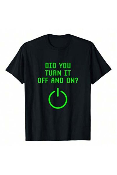 45 BPM Did You Turn It Off On Computer Repairt IT Tech Support T-Shirt, 220g ...