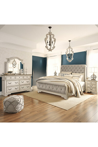 Ashley Furniture طقم ريلين كوين بدون صدرية
