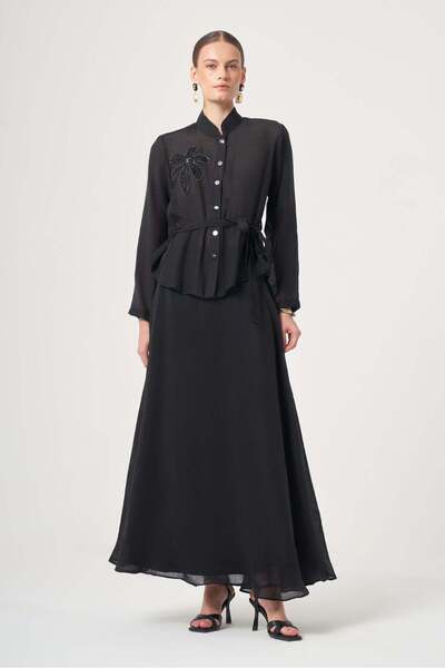 FTZ WOMEN Women's Helena Skirt Suit Black 31455