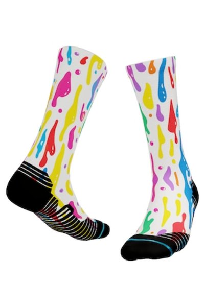 OEM Șosete Abstracte Colorate 463 38-43 EU
