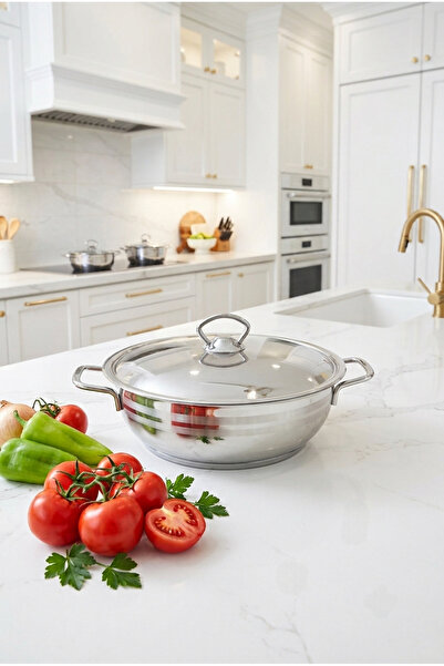 Best 24 cm 3 Lt Eco Menemen - Roasting Pot with Steel Lid