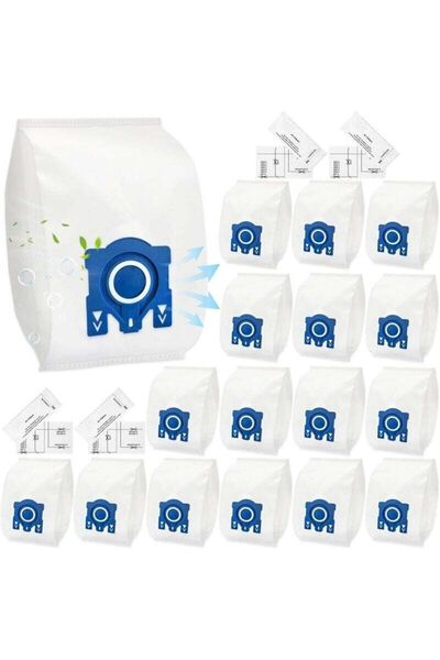 STARSTAR 16 vacuum cleaner bags for Complete C2, Complete C3, S227, S400, S60...