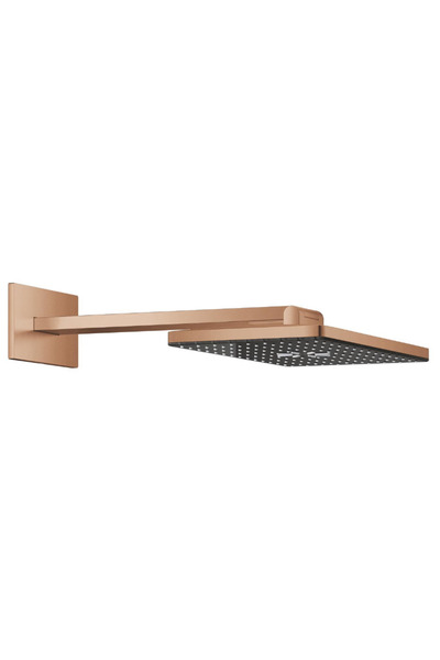 Grohe Aqua Tiles Bronz Ankastre Tepe Duşu Set 400*230 Mm 2 Akışlı (Dirsek Dahil)