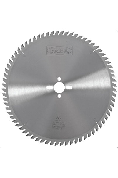 FABA Panza circulara taiere longitudinala D=500 mm, d=30 mm, Dimensiune G/g=4...