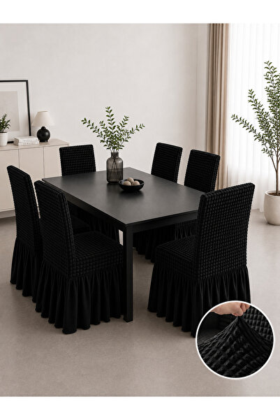 delfin Huse Elastice pentru Scaune – Set 6 Bucăți, Universale