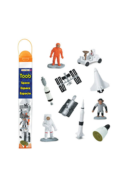 Safari Ltd În spațiu. Set de figurine în tub Safari Ltd.