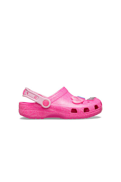 Crocs شبشب أطفال وردي اللون من باربي Cls Clg T 211407-90H متعدد الألوان