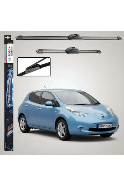 Bosch Windshield Wipers Nissan Leaf ZE0 2010-2017 | Front Set 650mm + 400mm A...