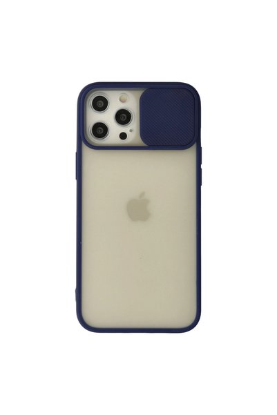 TheGencoo Apple iPhone 12 Pro Max Case Palm Frosted Camera Sliding Silicone -...