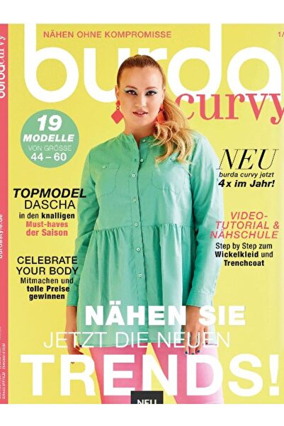 Burda Style Burda Plus Magazine, Curvy Spring/Summer 01/2023 published in German