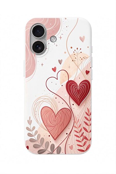 3GEN CASE iPhone 16 Uyumlu İkonik Desenler Serisi Lansman Kılıf İçi Kadife Ka...