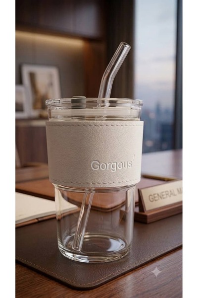 gorgous كوب زجاجي من العلامة التجارية