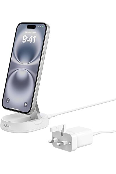 Belkin BoostCharge Pro 15W convertible magnetic wireless charging stand, MagS...