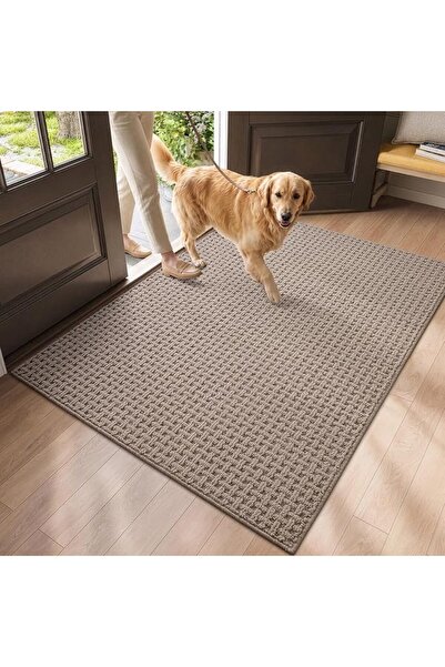 dexi Front Door Mat Inside Entrance Non Slip 44 x 76 cm, Washable Indoor Door...