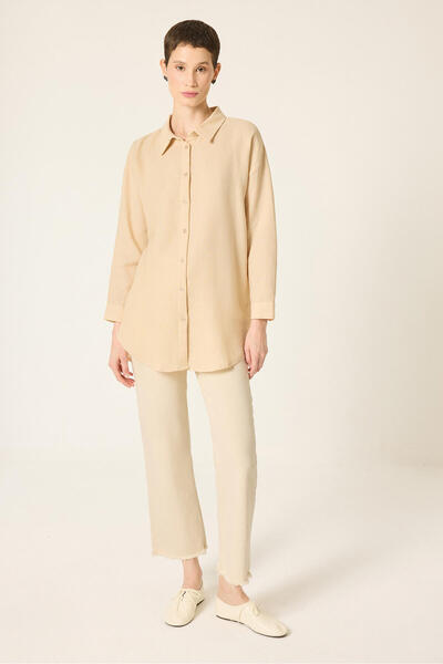 Touché Privé Relax Fit Linen Shirt