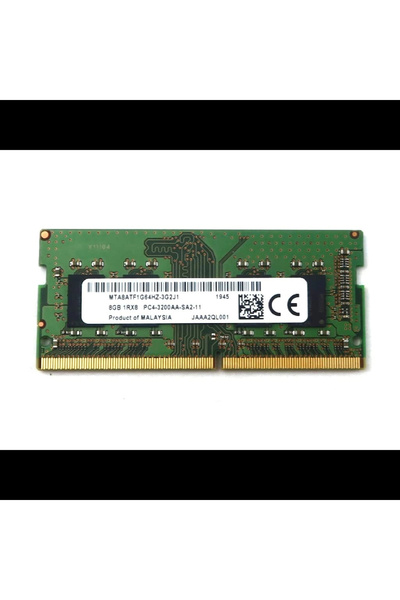 Micron Mta8Atf1G64Hz-3G2J1, 8Gb, 3200Mhz, Ddr4, Sodimm Notebook Ram, 1.2V, Cl22
