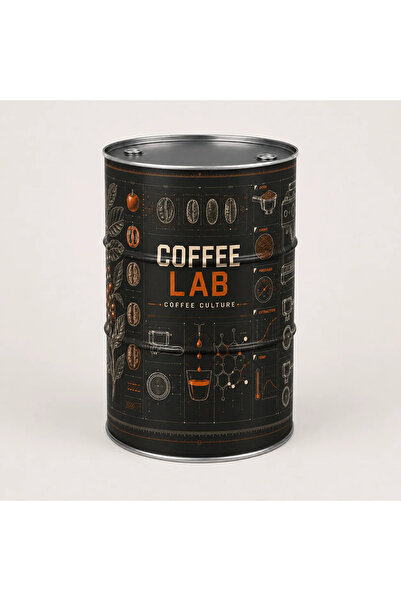 Generic Brand Masă tip butoi personalizată CISKO Coffee Lab – Coffee Culture