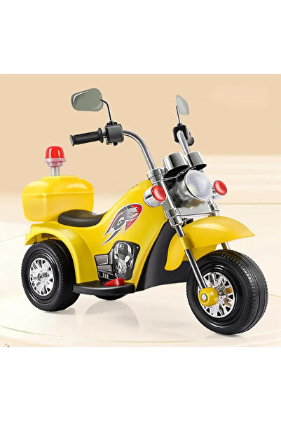Generic Kids Electric Ride-On Motorcycle with Light & Music 3-Wheel Battery P...