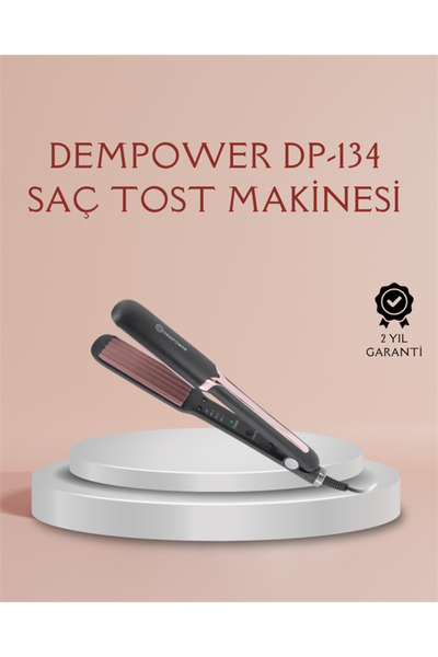 FTA TİCARET Dp-134 Toast Hair Styler – Ideal for Fast Heating, Lasting and De...