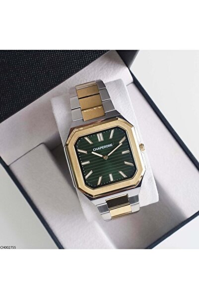 Chaperone Ch002755 Men's Wristwatch with Steel Strap