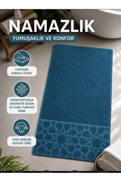 Genel Markalar %100 Koyun Yününden Yapılmış Kaliteli Kalın seccade 60x125