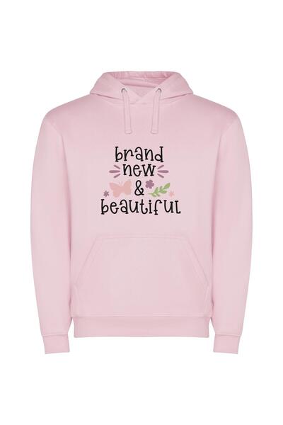 iLovePrints New & Stunning Design Φούτερ με κουκούλα σε χρώμα Ροζ