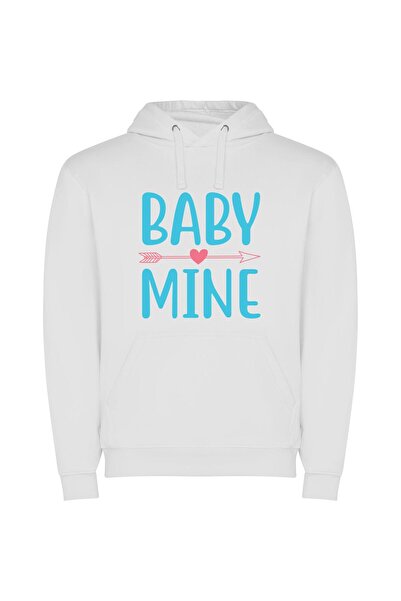 iLovePrints Artistic Delights Unveiled: Baby Mine, B, Yummy Φούτερ με κουκούλ...