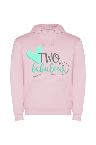 iLovePrints Fab Love Arrows Φούτερ με κουκούλα σε χρώμα Ροζ