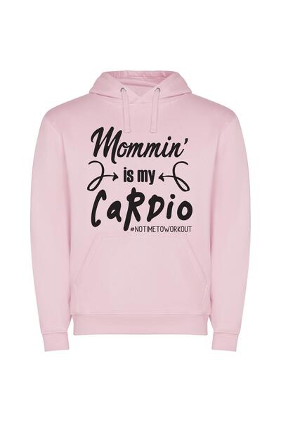 iLovePrints Colorful Fitness Journey: Momni's 5K Heart Φούτερ με κουκούλα σε ...