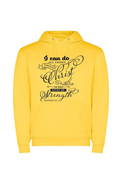 iLovePrints Divine Illustrator's Strength & Elegance Φούτερ με κουκούλα σε χρ...